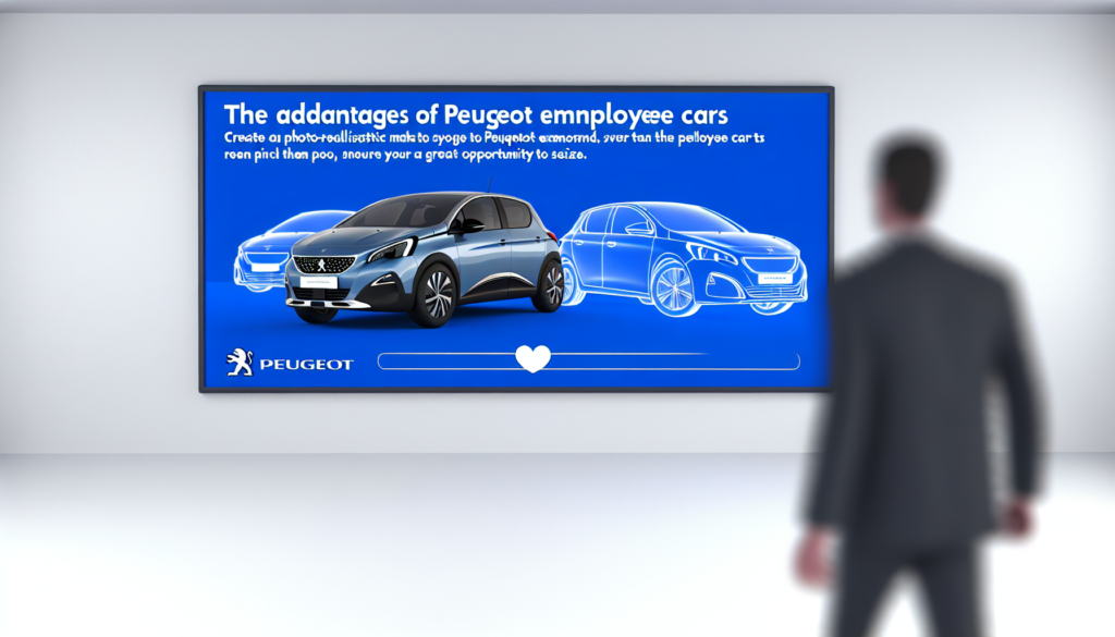 Les Avantages des Voitures Collaborateurs Peugeot : Une Opportunité à Saisir